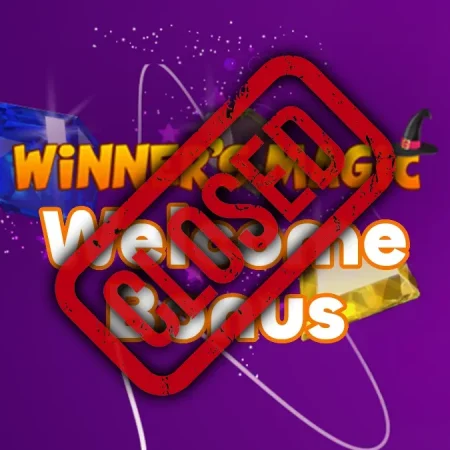 Winner’s Magic Welcome Bonus: 100% Deposit Match up to £25 (CLOSED)