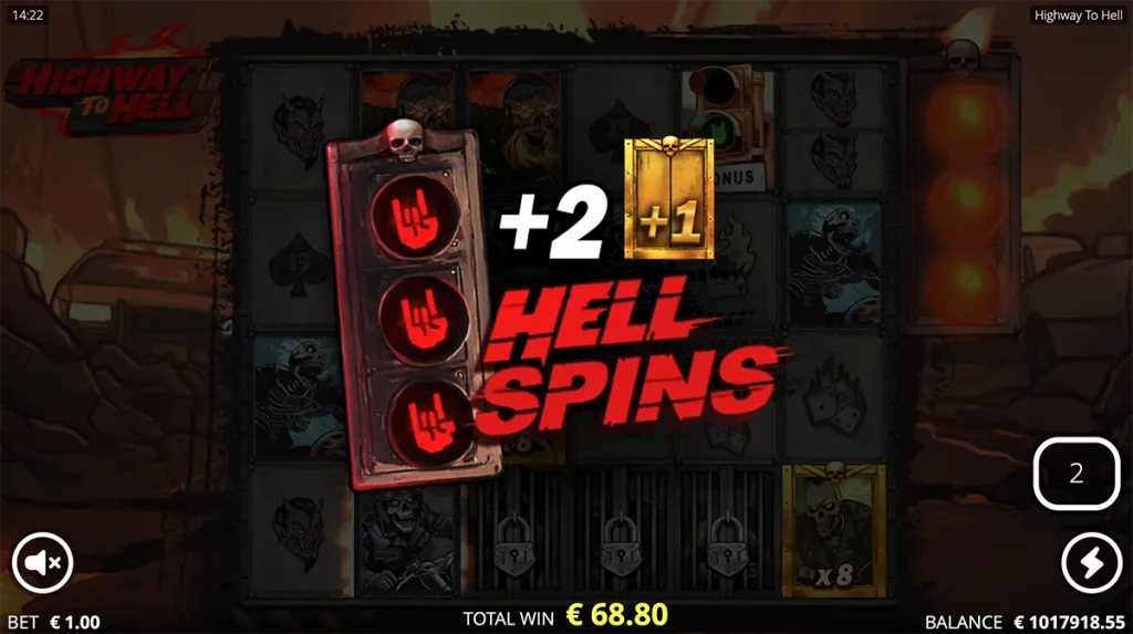 highway to hell spins 1