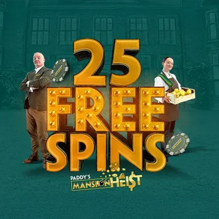 Paddy Power Casino Welcome Bonus: 25 Free Spins + 50 Extra