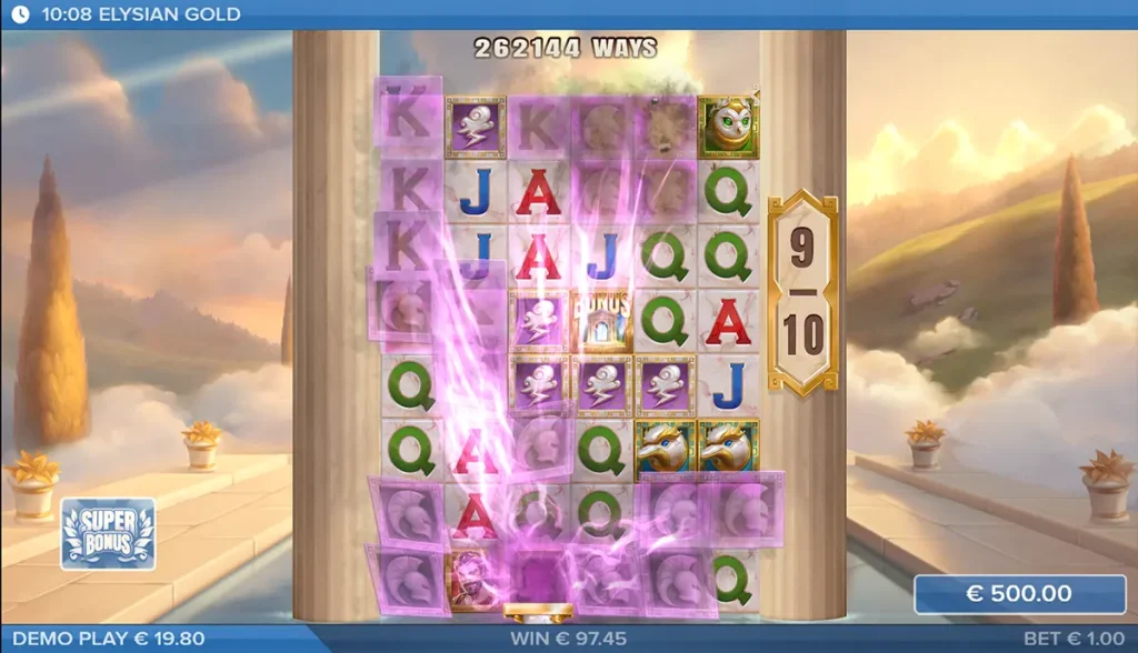 elysian gold pandoras box feature symbols 1