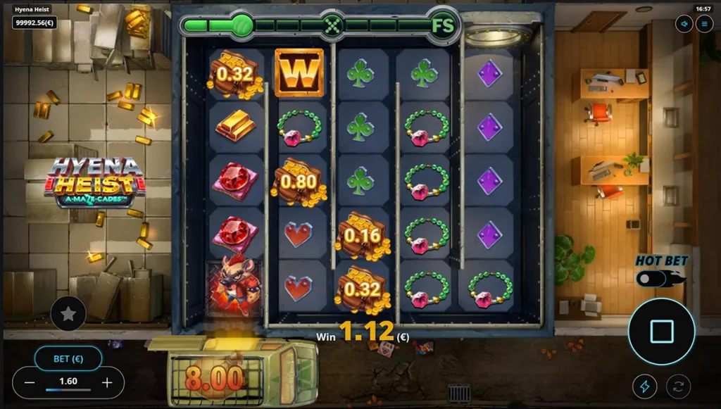 hyena heist gaming corps trap door prize 1